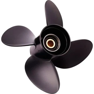 13.75 x 19P Aluminium Propeller Fits Suzuki DF100 15 Spline 100 2009-2013 RH - Picture 1 of 2