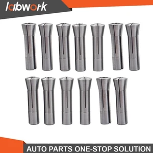 Labwork Precision R8 Collet Set Mill Collets Set Collets For Mill Machine 13PCS - Picture 1 of 10