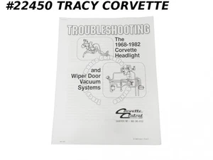 1968-1982 Corvette Headlight And Windshield Wiper Vacuum System Manual/Diagrams - Bild 1 von 2
