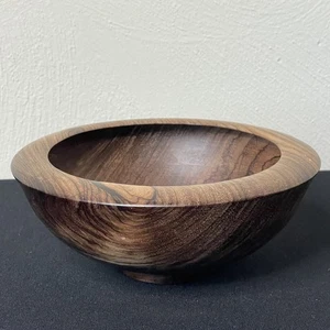 Vintage Barry Biesanz Turned Wood Bowl Cocobolo Wood 1984 - Picture 1 of 13