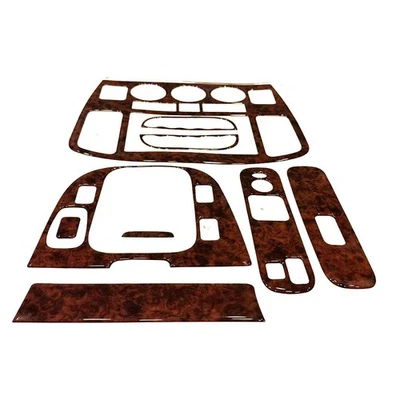 For 2003-2005 Suzuki Grand Vitara Auto Interior Panel Wood Look Dash Trim Kit - Image 1 of 4