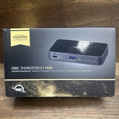 OWC Thunderbolt 4 Hub with 4 USB-C and 1 USB-A ports - Image 1 of 4