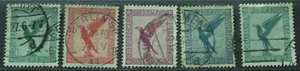 Germany 1926/27 4 values to 20pf airmail + extra 5pf SG 392/5 Used cat £11.50 - Picture 1 of 1