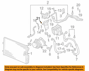 GM OEM A/C Condenser, Compressor Lines-Ac Line O-ring 3094214 - Picture 1 of 2