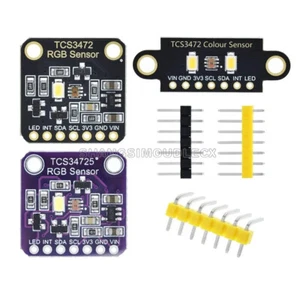 NEW TCS34725 RGB Color Recognition Sensor Module Bright Light Sensor TCS3472XFN - Bild 1 von 13