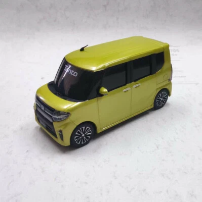 1/32 Daihatsu Tanto Custom L650S 2019 Dealer Plastic Model Yellow Rare - Image 1 of 4