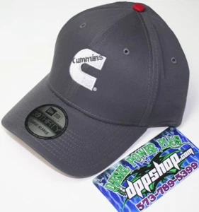Cummins hat ball cap fitted flex fit flexfit new era cummings dark gray lg/xl - Picture 1 of 2