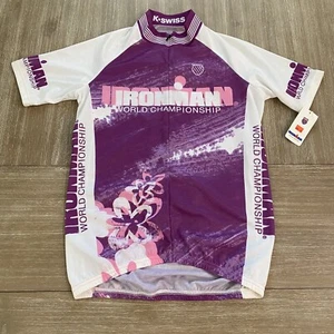 K-Swiss Inc Ironman World Championship Hawaii Women’s Cycle Top NWT Size L - Picture 1 of 10