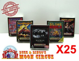 25x CLEAR PLASTIC PROTECTIVE BOX SLEEVE FOR ATARI LYNX CIB GAME BOXES