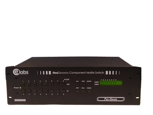 Celabs SW808HD High Definition Component Matrix Switch 8X8 Pro Grade Digital - Picture 1 of 9
