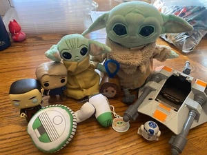 Zufällig gemischtes Star Wars Spielzeug Konvolut 9 gebraucht in gutem Zustand - Bild 1 von 1