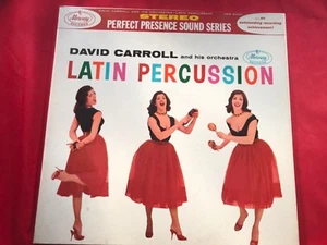 E-84 DAVID CARROLL Latin Percussion - PPS-6000 - 1960 - RECORD - LATIN - Imagen 1 de 5