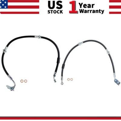 Manguera de freno de línea de freno delantera para Suzuki XL-7 2,7 L 2006 2005 2004 2003 2002 _TP Foto 1 de 4