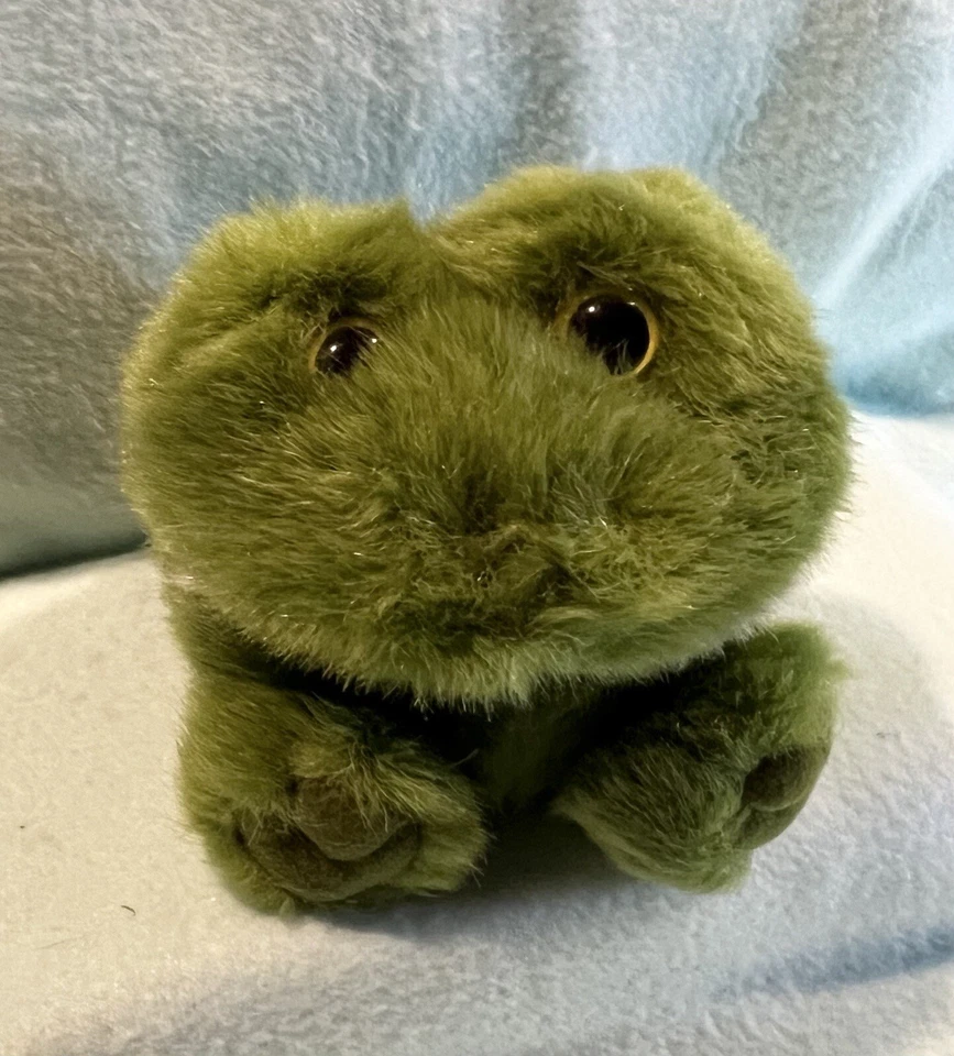 1994 Vintage Lily The Frog Plush Puffkins SWIBCO With Tags Style 6600