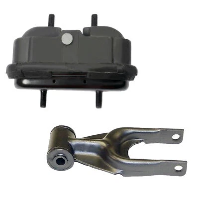 Se adapta a Buick Century Oldsmobile Cutlass 1996 3,1 L tracción delantera 2 piezas montaje de motor Foto 1 de 4