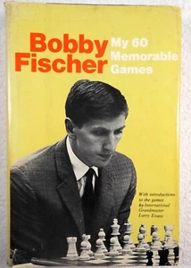 MY 60 MEMORABLE GAMES - Bobby Fischer (1969 Hardcover, 1st Ed/1st Print/1st DJ) - Bild 1 von 4