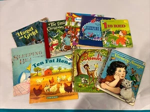 Lot Of 9 Vintage Children’s Books Random House and Others - Picture 1 of 3