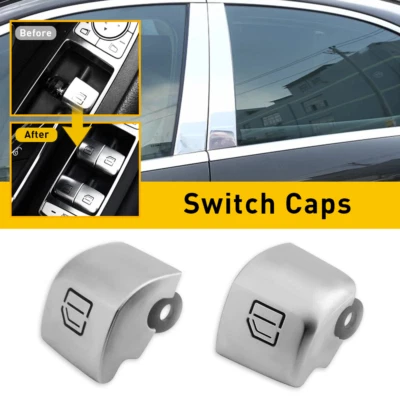 Driver Window Side Switch Button Cap For Mercedes-Benz S400 S450 S500 S550 S560 - Image 1 of 4