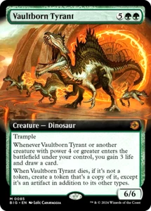 MTG Vaultborn Tyrant 85 Mythic Foil Extended Art OTJ The Big Score - Picture 1 of 1