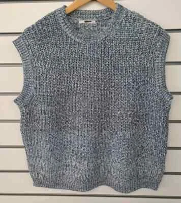 TU LADIES PURE COTTON KNIT SLEEVELESS JUMPER NEW (ref 568) SALE - Image 1 of 2