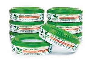 Munchkin Nursery Fresh Diaper Pail Refill - 8 PK - Picture 1 of 5