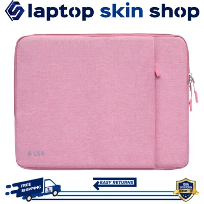 Funda protectora para portátil bolsa de transporte a prueba de golpes 12-12,9 pulgadas rosa Foto 1 de 4