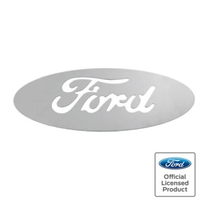 Ford Chrome Mudflap Cut-Out - Picture 1 of 1