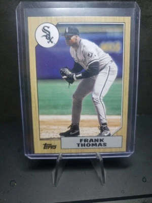 2022 Topps Archives - 1987 Topps Design #253 Frank Thomas Chicago White Sox EX - Image 1 of 2