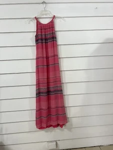 1970s Vintage Nucci D' Angio Pink Italian 100% Silk Dress size 8 Y1010 READ NOTE - Picture 1 of 17