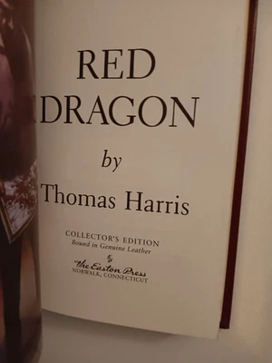 RED DRAGON by THOMAS HARRIS EASTON PRESS BRAND NEW Foto 1 de 4