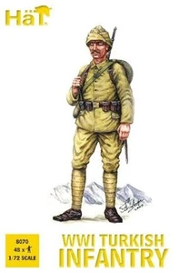 HAT 1/72 WWI Turkish Infantry 48fg Model Kit HAT8070 - Imagen 1 de 1