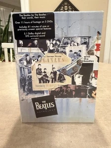 The Beatles - Anthology Complete Series (DVD, 5-Disc, Box-Set) Sealed 2005 - Imagen 1 de 6