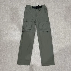 Boy Scouts of America Youth Medium Green Switchback Convertible Cargo Pants READ - Picture 1 of 12