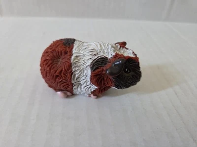 M.T. Pequeña figura de juguete de plástico PVC conejillo de indias hámster 3" animal Foto 1 de 4