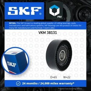 Aux Belt Idler Pulley fits MERCEDES A160 W169 1.5 09 to 12 M266.920 Guide SKF - Picture 1 of 3