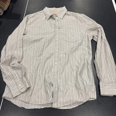 John Barbados, grande, manga larga para hombre con botones y rayas Foto 1 de 4