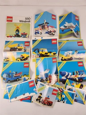 Lego Legoland 1496 1497 1528 6604 6624 6630 6653 6654 6686 + *INSTRUCTIONS ONLY* - Image 1 of 4
