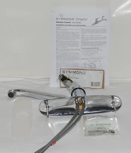 Symmons S23BH1.5 Origins Single Handle Kitchen Faucet Chrome - Picture 1 of 7