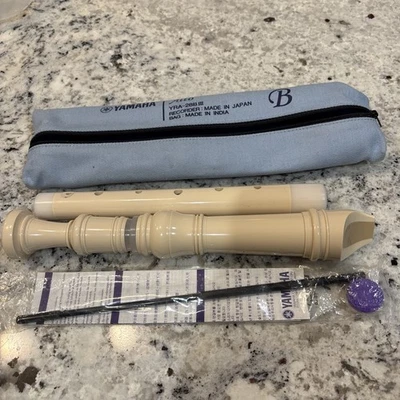 Yamaha Alto Recorder YRA-28B III with Pouch Made in Japan Very Good Condition - Image 1 of 2
