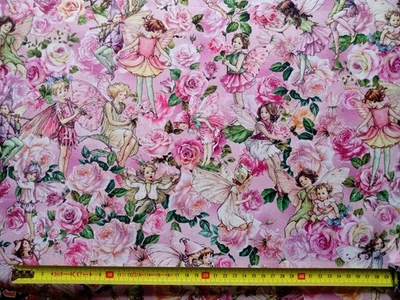 Michael Miller ВЕСЕННИЕ ПЕСНИ САД ПЕСНИ ПОВСЮДУ Цветочные Феи на ТОЛСТУЮ ЧЕТВЕРТЬ - Изображение 1 из 4