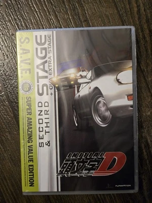 NEW!!! Official Initial D Second Third Stage OVA Extra Funimation Anime DVD save - Image 1 of 2