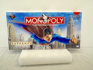 New Sealed 2006 Monopoly Superman Returns Board Game Collector's Edition Comics - Picture 1 of 2