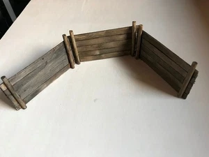 3 Schützengraben Wände aus Holz 1:16 - Bild 1 von 3