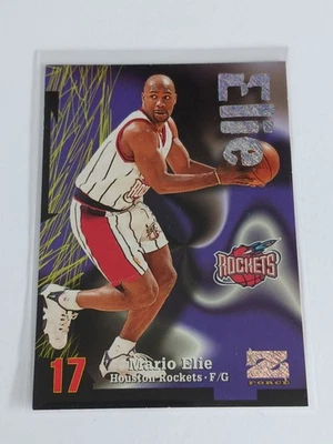 1997-98 Skybox Z-Force Mario Elie */399 RAVE #95 Rockets RARE TRUE CLASSIC! - Image 1 of 2