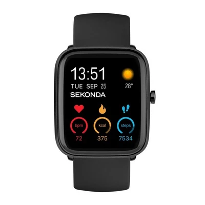 Sekonda Motion Plus Smart Watch Black RRP £69.99 Model 30225 - Image 1 of 4