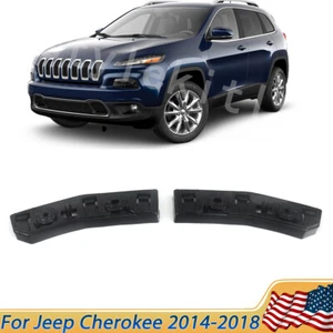 Soporte de soporte de parachoques delantero para Jeep Cherokee 2014-2018 superior exterior diestro y derecho - Imagen 1 de 10