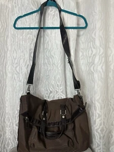 Giorgio Armani Messenger Bag. Silver Hardware, Old, See Pic For More Info - Picture 1 of 11