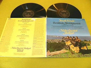 Haydn - String Quartets - Melos Quartett Stuttgart - 1976 IMPORT Stereo 2xLP EX - Picture 1 of 2
