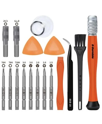 Video Game Repair Kit Tools for Nintendo Switch Wii DS,Lite DSi 3DS GBA SP NDS - Image 1 of 4