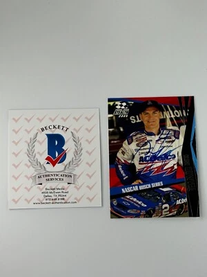 CLINT BOWYER AUTO BECKETT AUTHENTICATED AUTOGRAPH PRESS PASS STEALTH - Image 1 of 2